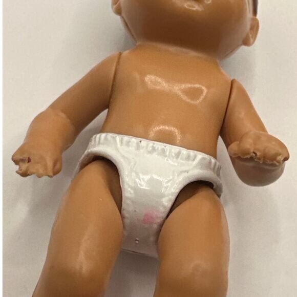 Barbie Doll Krissy Skipper Babysitter Baby Dolls Set Of 2 Diapers & Red Shoes - Picture 3 of 4